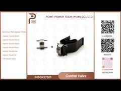 Válvula de controlo do injetor piezo Bosch F00GX17005 para injetores Bosch