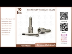 Bosch Piezo Injector Nozzle F00VX40061 Para 0 445 116 017/018 bocal de injecção de combustível