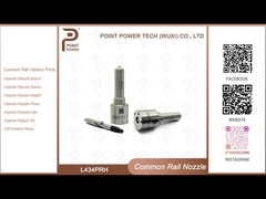 L434PRH Delphi Common Rail Injector Nozzle Alta Velocidade OEM ISO9001