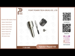 7135-580 Kit de reparação de injetores Delphi Inclui válvula#28626162 e bocal#E347/H347