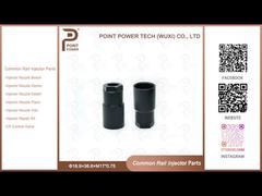 Noz de injetor de aço de alta velocidade, tampa de porca, tamanho Φ18.9×36.6×M17*0.75