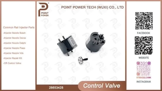 Válvula de controle do injetor de combustível diesel Delphi 28653428