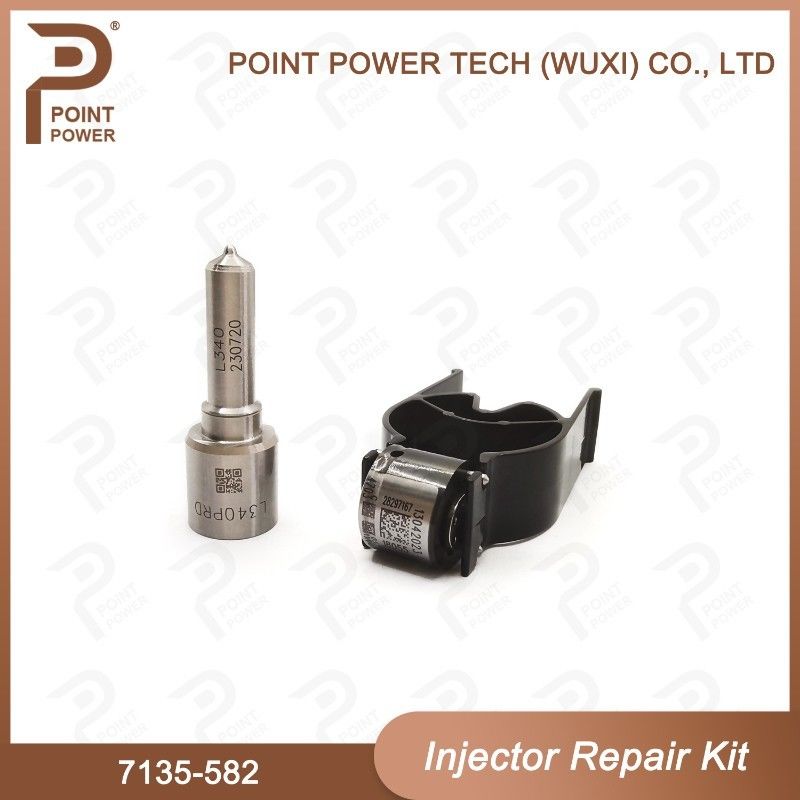 7135-582 Kit de reparação de injetores Delphi para injetores R00201D HMC U 1.1 1.4L 28235143 Kit de válvula de bocal