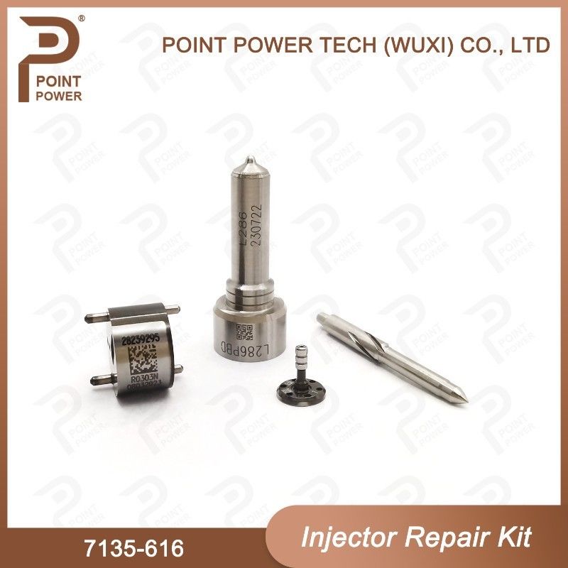 7135-616 Kit de reparação de injetores Delphi para injetores RENAULT 28237259 Kit com bocal de CVA com bocal L286PBD