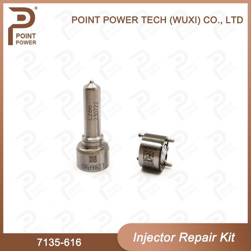 7135-616 Kit de reparação de injetores Delphi para injetores RENAULT 28237259 Kit com bocal de CVA com bocal L286PBD