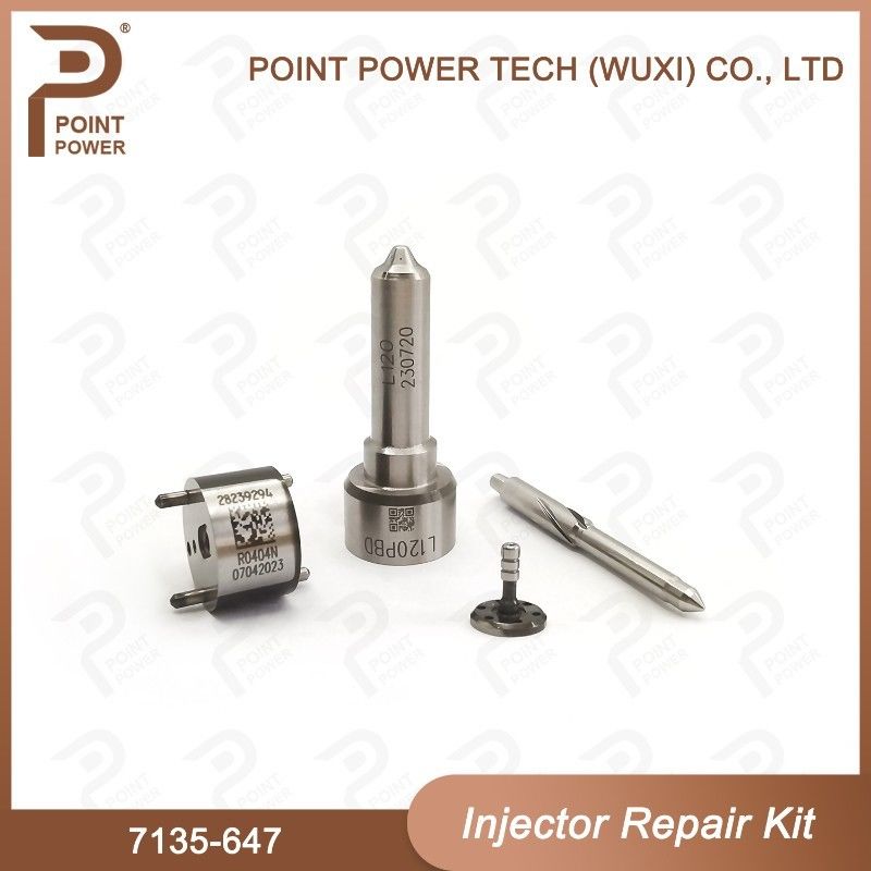 7135-647 Kit de reparação de injetores Delphi para injetores 28232248 Kit de válvulas com bocal L120PBD