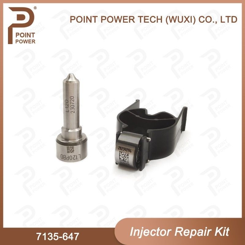 7135-647 Kit de reparação de injetores Delphi para injetores 28232248 Kit de válvulas com bocal L120PBD