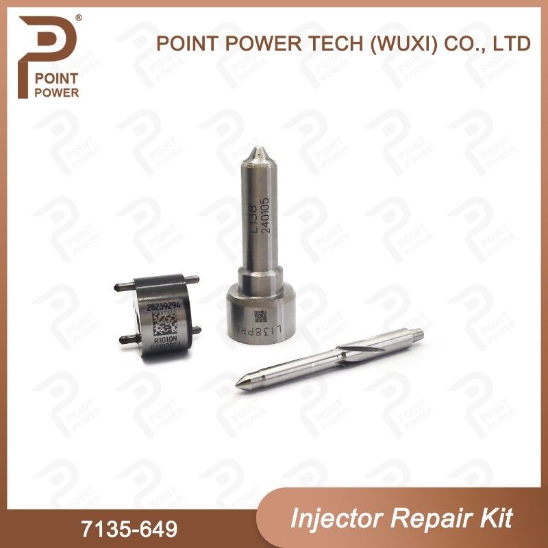 7135-649 Kit de reparação de injetores Delphi com bocal L138PRD e 28239294 Kit de válvula de controle