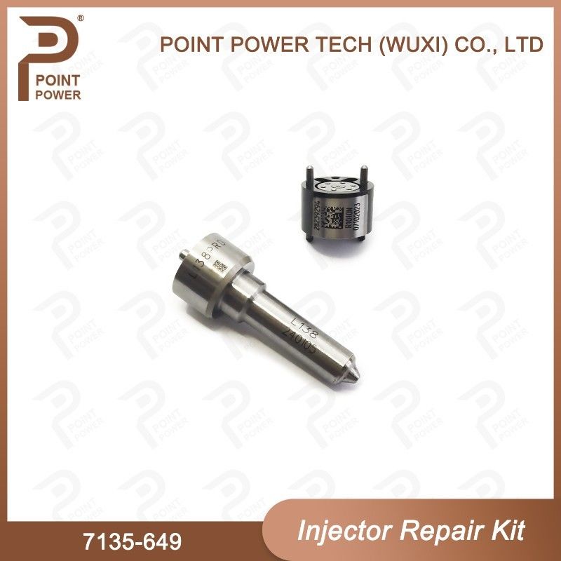 7135-649 Kit de reparação de injetores Delphi com bocal L138PRD e 28239294 Kit de válvula de controle
