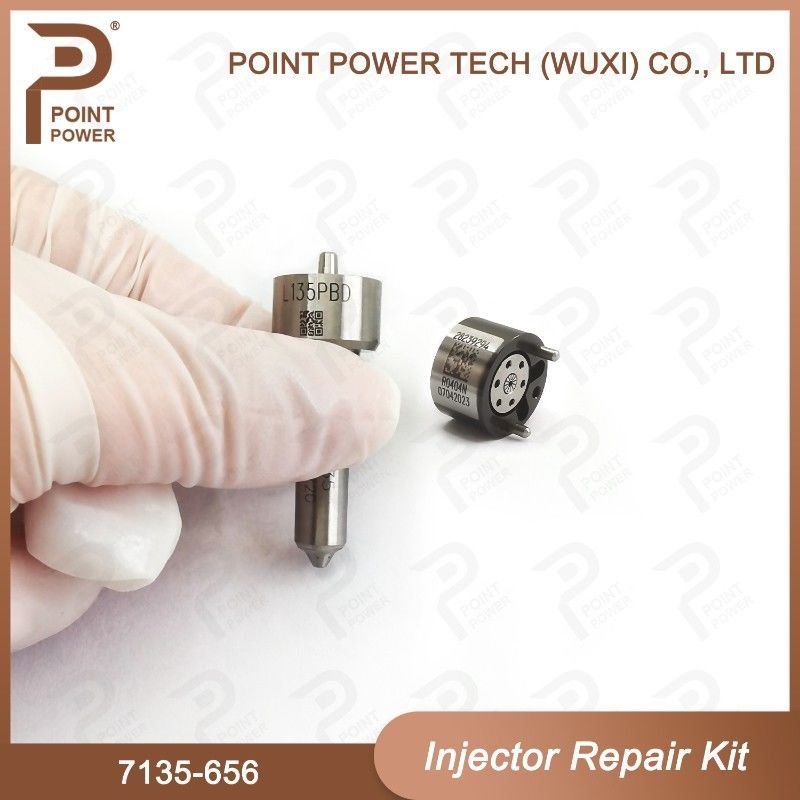 7135-656 Kit de reparação do injetor Delphi para o injetor R00504Z Kit de válvula de bocal com bocal L135PBD