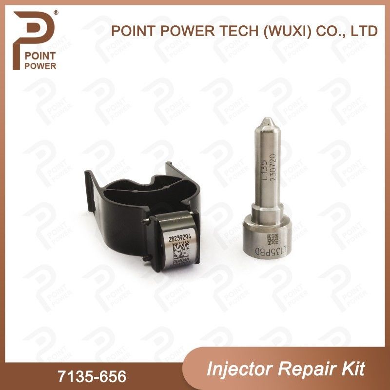 7135-656 Kit de reparação do injetor Delphi para o injetor R00504Z Kit de válvula de bocal com bocal L135PBD