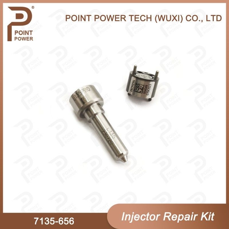 7135-656 Kit de reparação do injetor Delphi para o injetor R00504Z Kit de válvula de bocal com bocal L135PBD