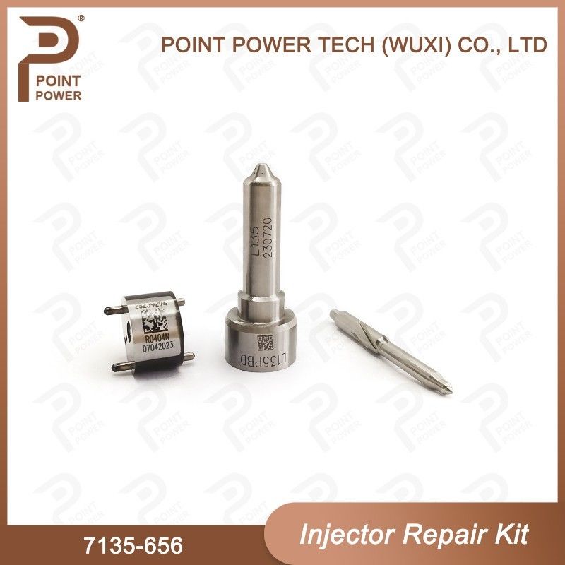 7135-656 Kit de reparação do injetor Delphi para o injetor R00504Z Kit de válvula de bocal com bocal L135PBD