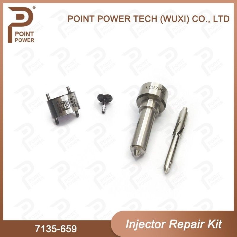 Kit ISO 7135-659 Delphi Injector Repair Kit para injetores R02801D Kit de válvula de bocal