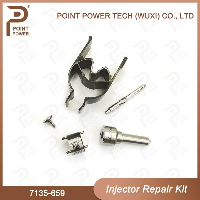 Kit ISO 7135-659 Delphi Injector Repair Kit para injetores R02801D Kit de válvula de bocal