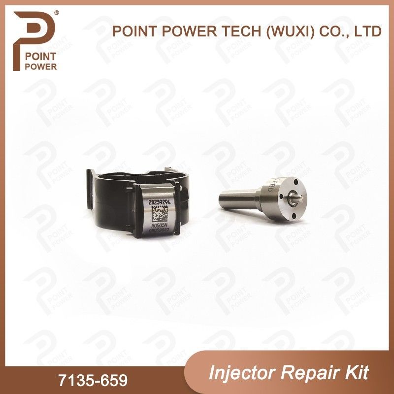Kit ISO 7135-659 Delphi Injector Repair Kit para injetores R02801D Kit de válvula de bocal
