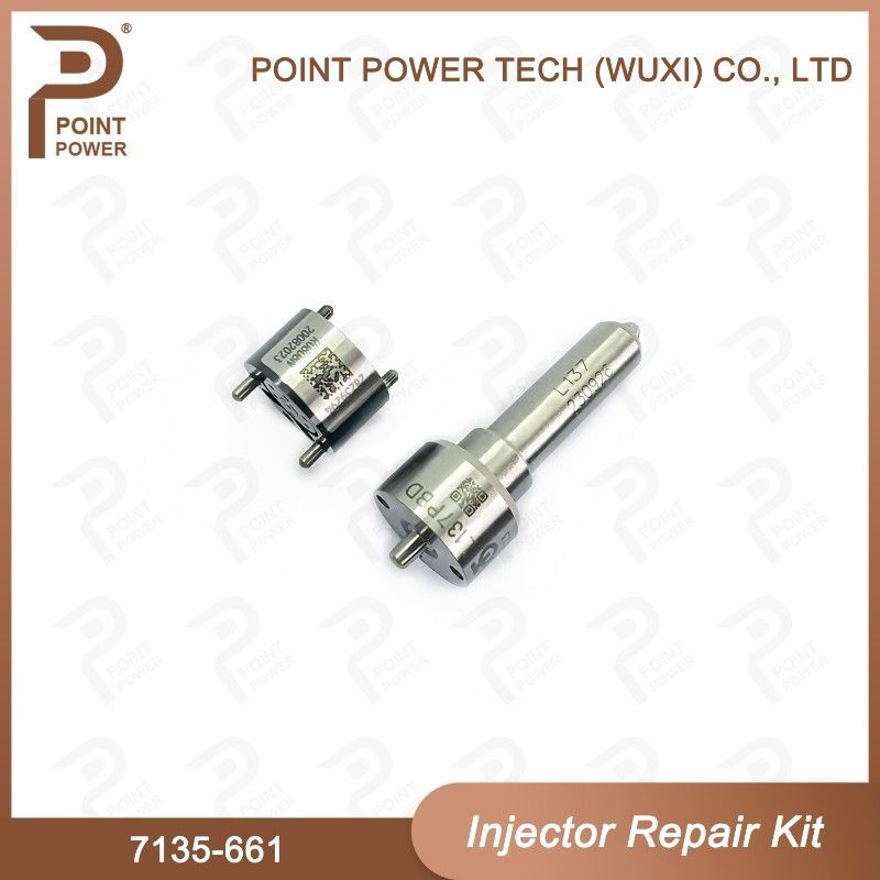 7135-661 Kit de reparação do injetor Delphi com bocal L137PBD e 28239294 Kit de bocal de válvula de controle-CVA