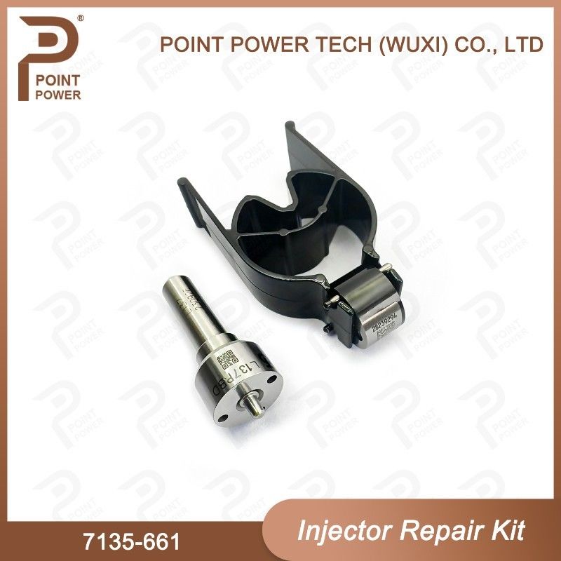 7135-661 Kit de reparação do injetor Delphi com bocal L137PBD e 28239294 Kit de bocal de válvula de controle-CVA