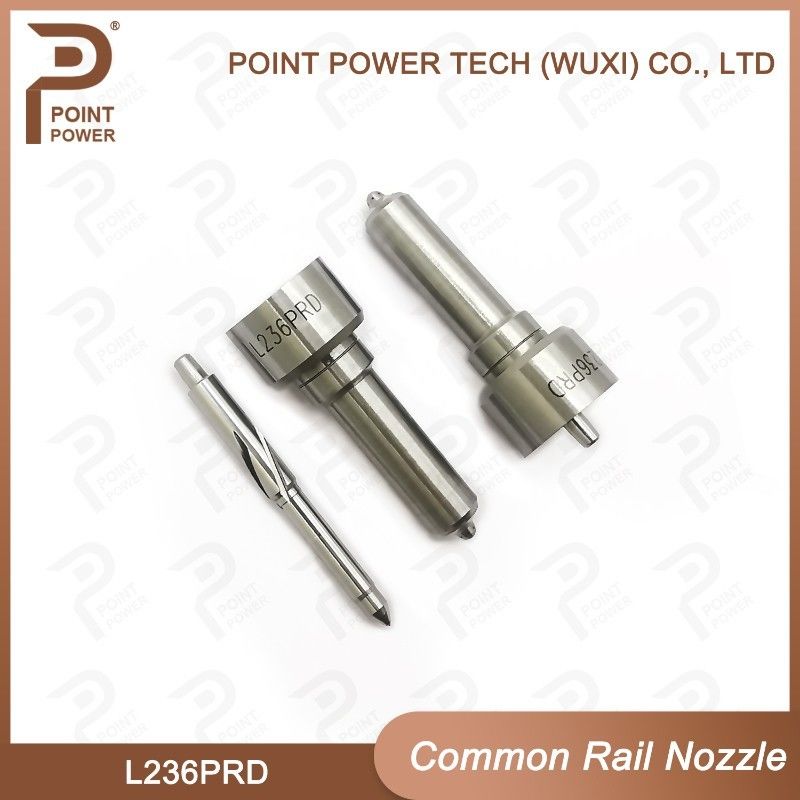 L236PBD Delphi Common Rail Nozzle For Injectors R04201D Nozzle de injecção diesel de aço de alta velocidade