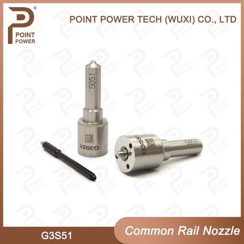 Bocal de injecção de combustível diesel G3S51 Denso Common Rail Nozzle For Injectors 295050-1050 16600-5X30A