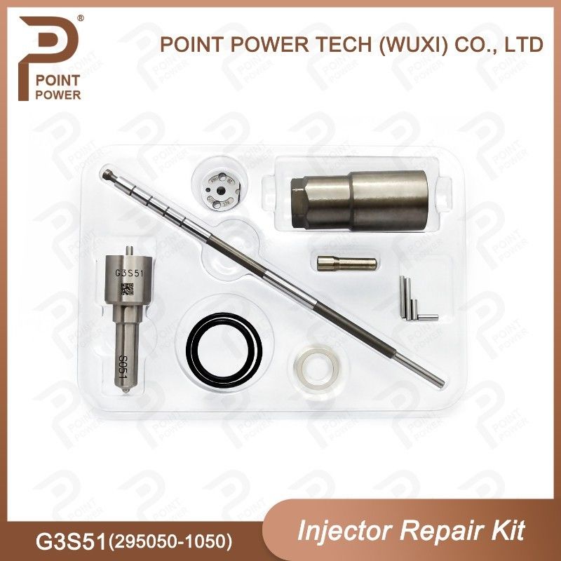 Kit de reparação de aço denso de alta velocidade para injetores 295050-1050 16600-5X30A G3S51 kits de reparação de injetores diesel