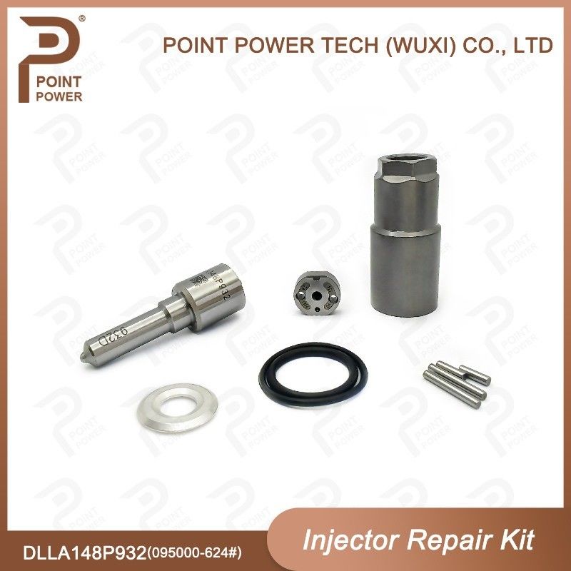High Speed Steel Denso Common Rail Repair Kit Para Injector 095000-6240 com bocal DLLA148P932