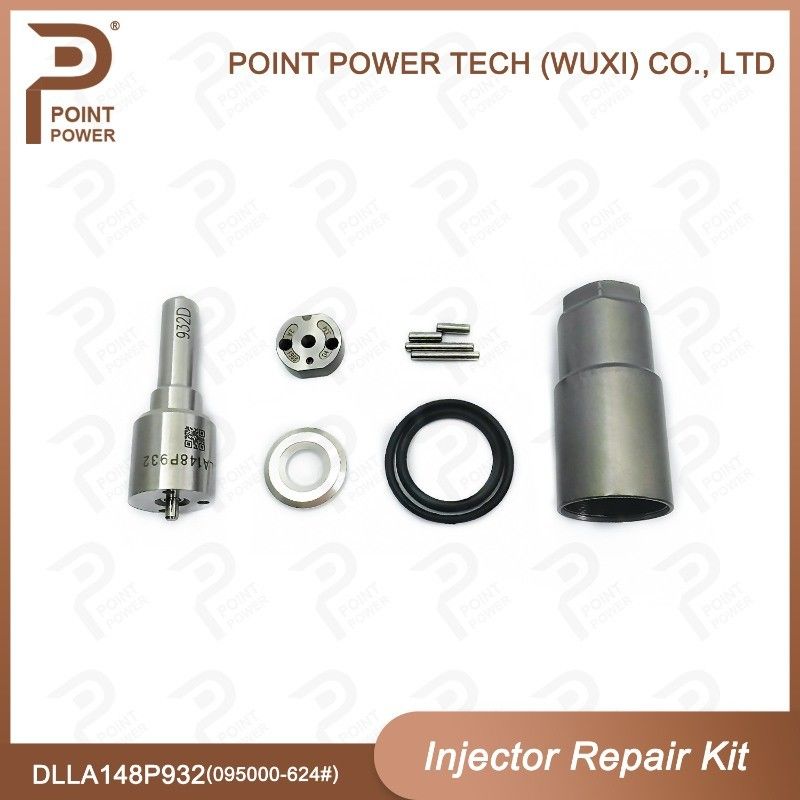 High Speed Steel Denso Common Rail Repair Kit Para Injector 095000-6240 com bocal DLLA148P932