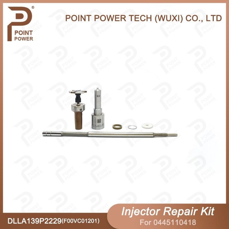 Kit de reparação de injetores da Bosch para injetores 0445110418 Bocal DLLA139P2229 E F00VC01201
