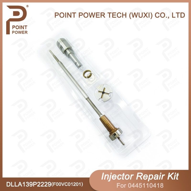 Kit de reparação de injetores da Bosch para injetores 0445110418 Bocal DLLA139P2229 E F00VC01201
