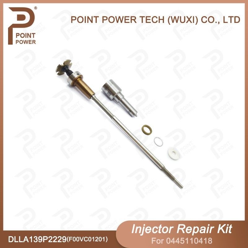 Kit de reparação de injetores da Bosch para injetores 0445110418 Bocal DLLA139P2229 E F00VC01201