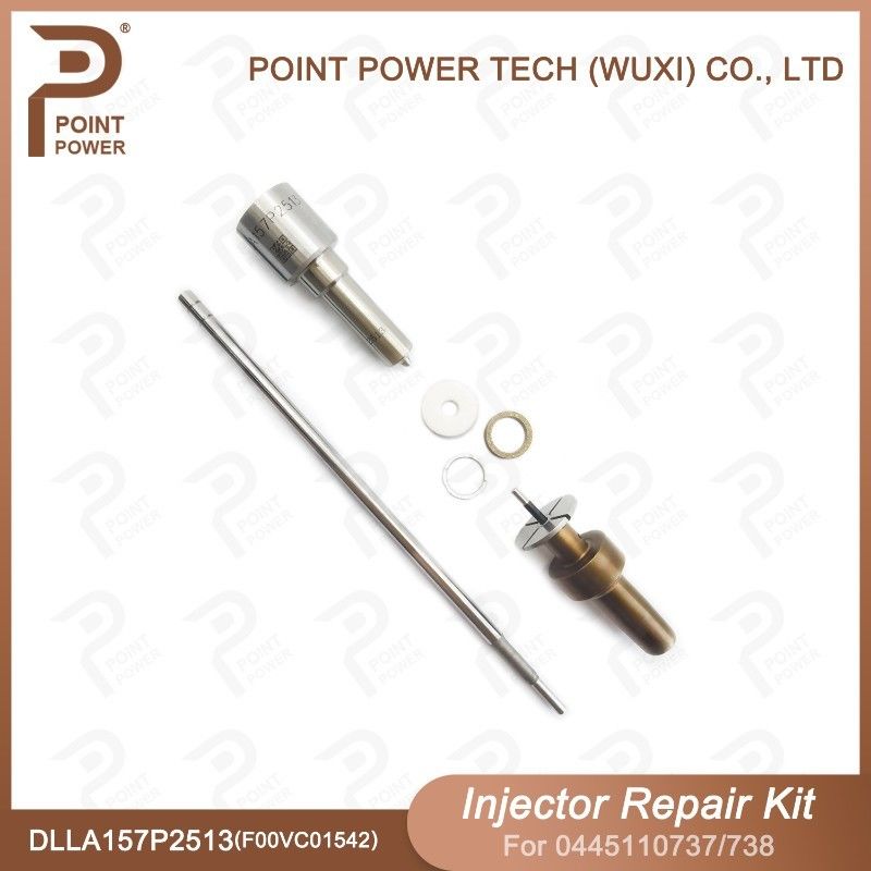 Kit de reparação de injetores da Bosch para injetores 0445110737/738 com bocal DLLA157P2513