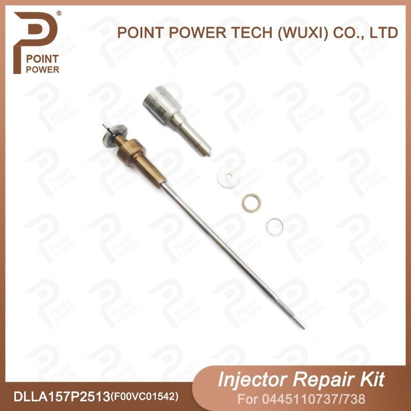 Kit de reparação de injetores da Bosch para injetores 0445110737/738 com bocal DLLA157P2513