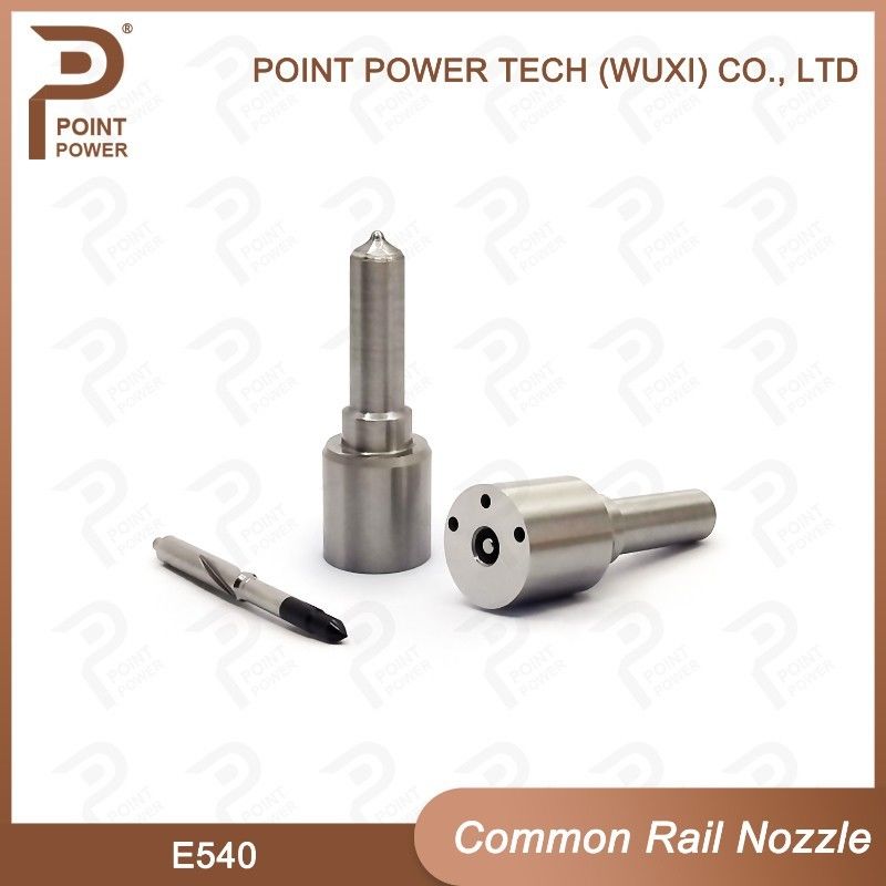E540 Delphi Common Rail Nozzle Aço de alta velocidade Prata ISO9001 bocal de injeção de combustível diesel