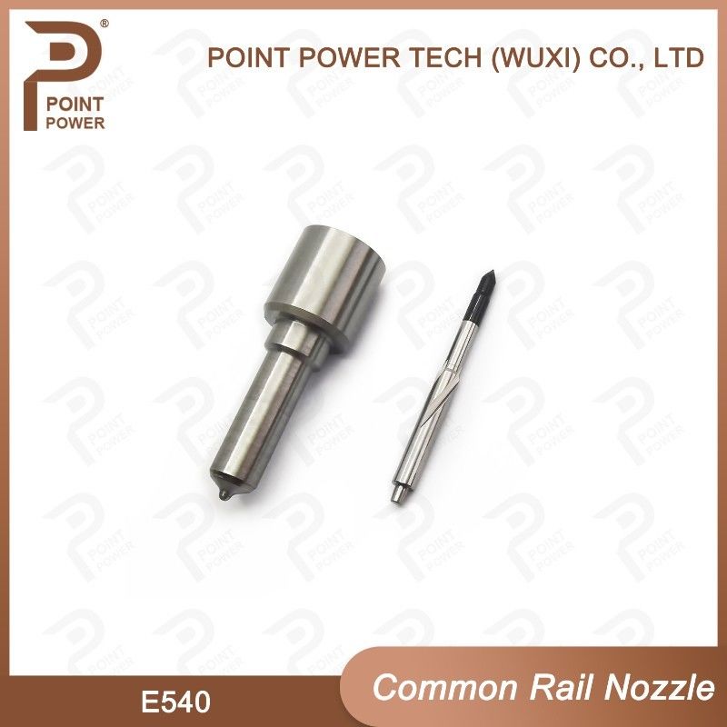 E540 Delphi Common Rail Nozzle Aço de alta velocidade Prata ISO9001 bocal de injeção de combustível diesel