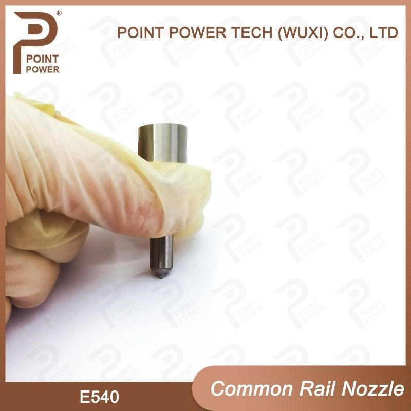 E540 Delphi Common Rail Nozzle Aço de alta velocidade Prata ISO9001 bocal de injeção de combustível diesel