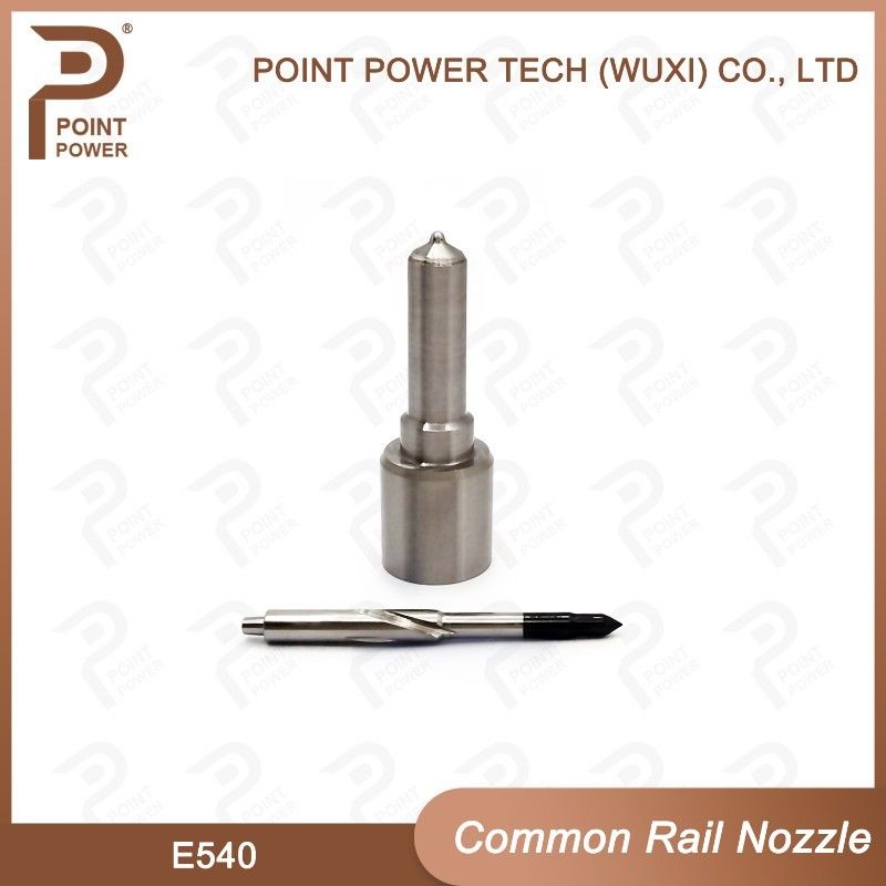 E540 Delphi Common Rail Nozzle Aço de alta velocidade Prata ISO9001 bocal de injeção de combustível diesel