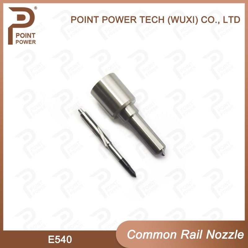 E540 Delphi Common Rail Nozzle Aço de alta velocidade Prata ISO9001 bocal de injeção de combustível diesel