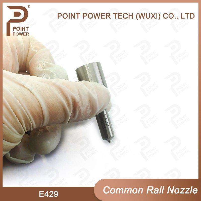 E429 Injector Delphi Common Rail Nozzle Alta velocidade aço prata cor diesel injector de bocal