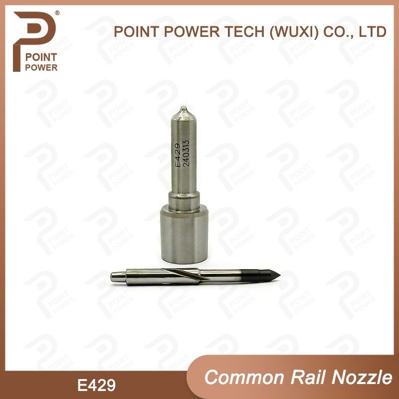 E429 Injector Delphi Common Rail Nozzle Alta velocidade aço prata cor diesel injector de bocal