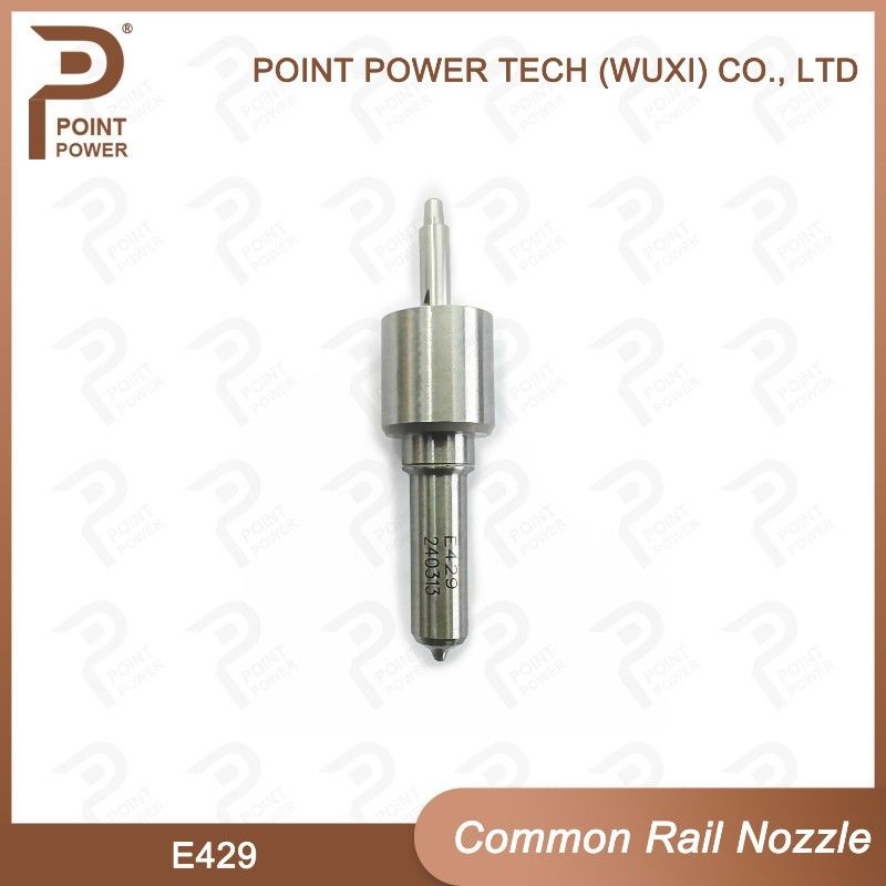 E429 Injector Delphi Common Rail Nozzle Alta velocidade aço prata cor diesel injector de bocal