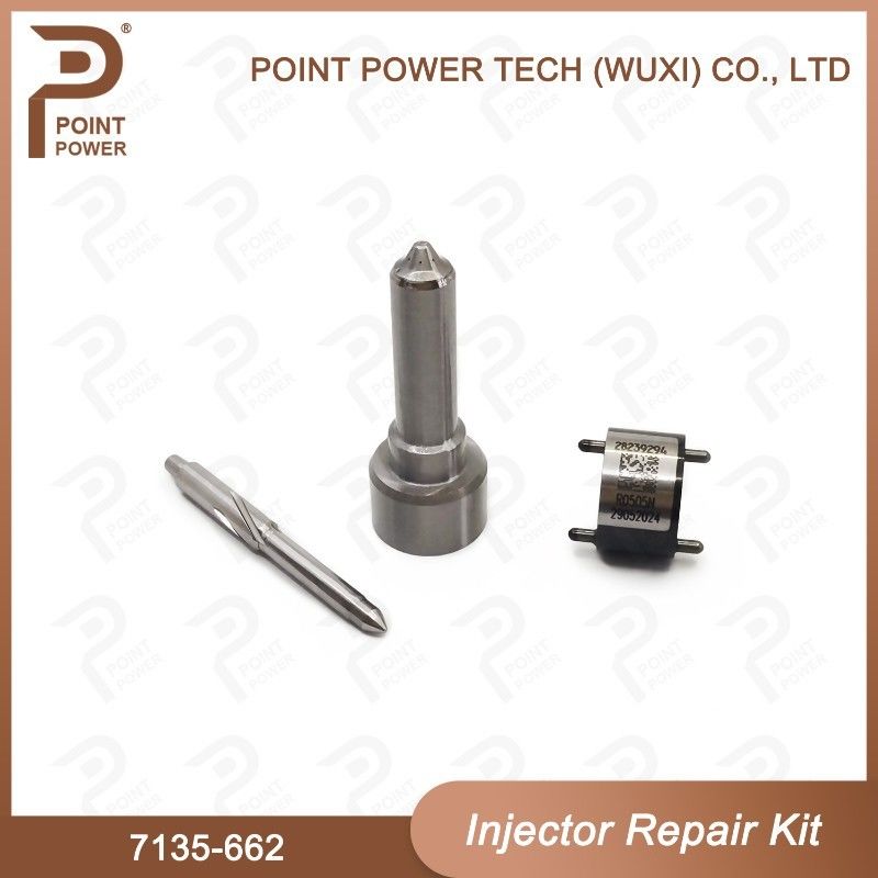 7135-662 Kit de reparação de injetores Delphi Peças de injetores diesel de trilho comum Kit de válvulas para injetores R05001D