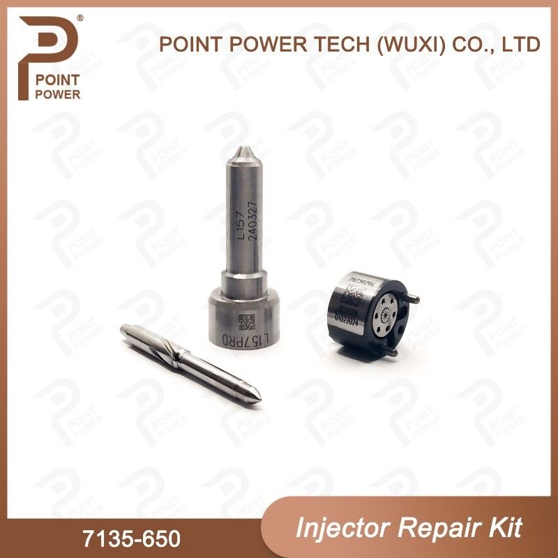 Kit de Reparação do Injetor Delphi 7135-650 com 157PRD e 28239294/28538389 válvula de controle