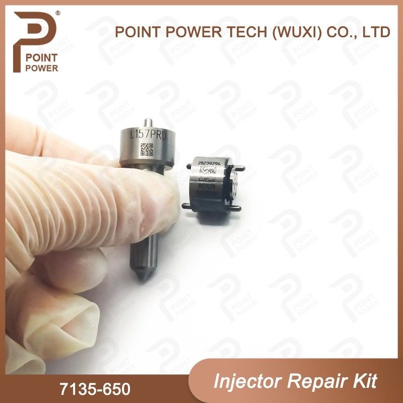 Kit de Reparação do Injetor Delphi 7135-650 com 157PRD e 28239294/28538389 válvula de controle
