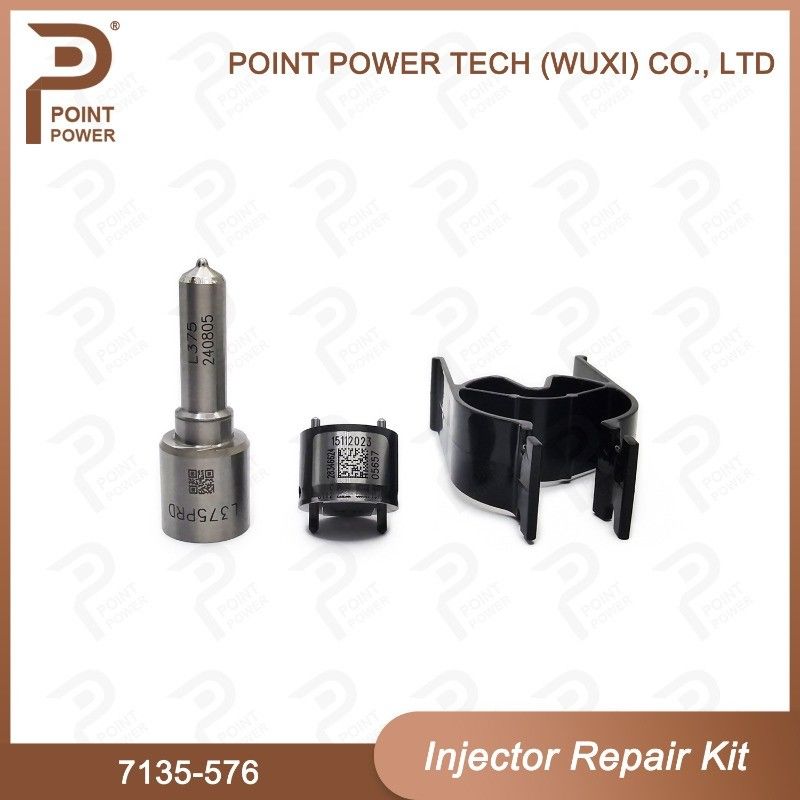 7135-576 Kit de válvulas de bocal para injetor 28236381 válvula aplicada 28265514 e bocal H375