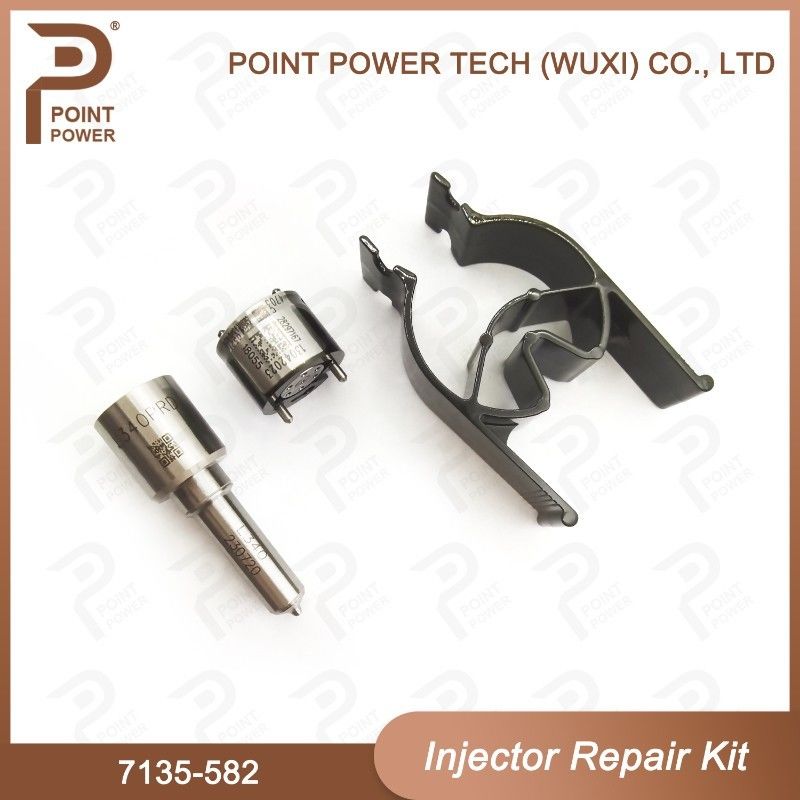 Kit de reparação Delphi 7135-582 para injetor R00201D Inclui bocal H340 e válvula 28297167
