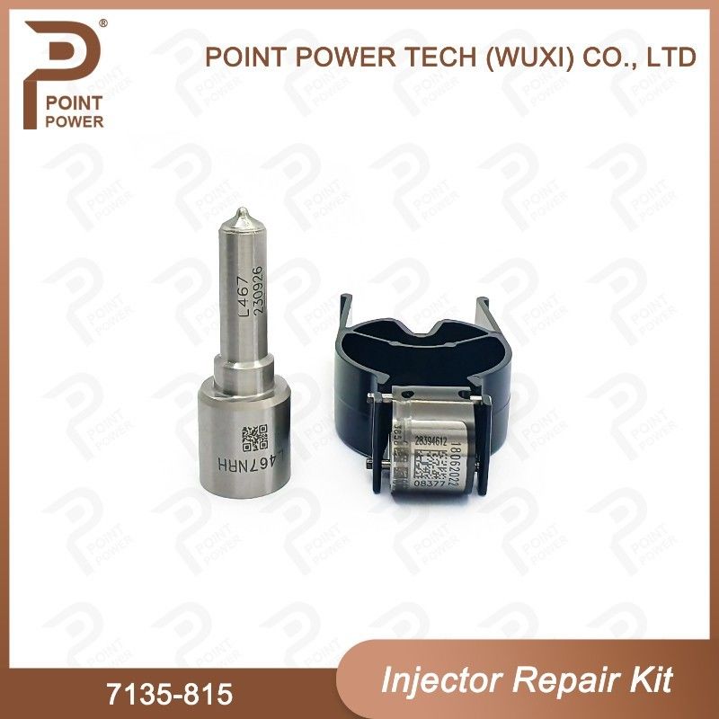 Kit de reparação de válvulas de bocal 7135-815 Delphi Injector Kit para o injetor 28565330 Inclui válvula # 28394612 e bocal # L467PRH