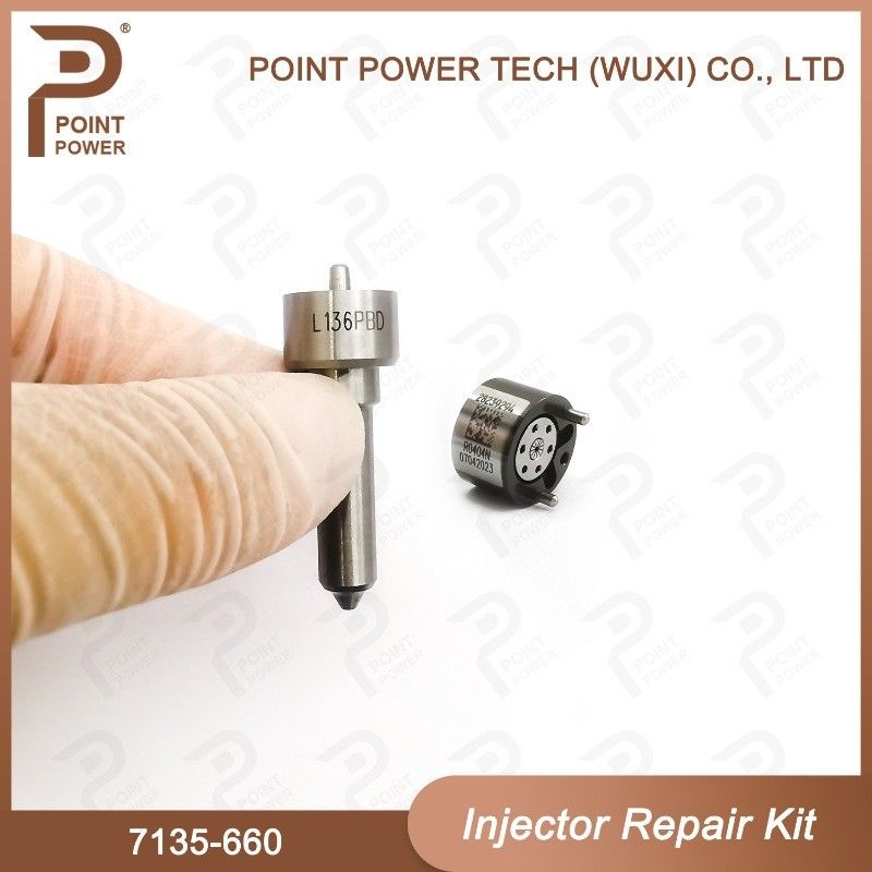 7135-660 Kit de reparação, para injetor# R03001d, Kit de válvula de bico, Kit de bico-Cva aplicado HMC / KIA J2.9 CT