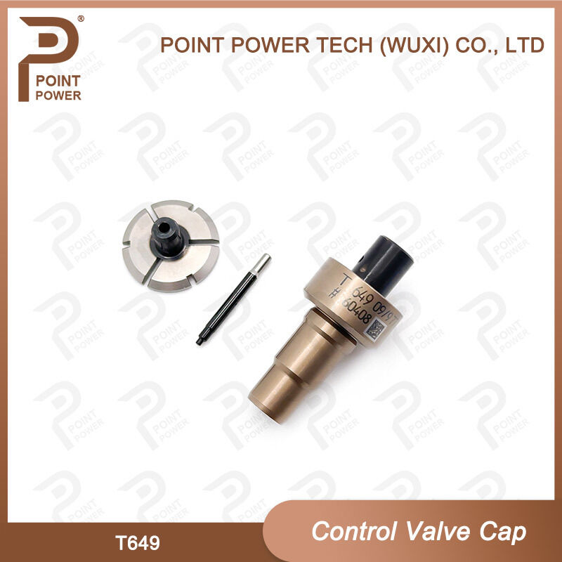 T649 Common Rail Injector Control Valve Cap For Injector 0445110993 / 994 / 33800-4A200