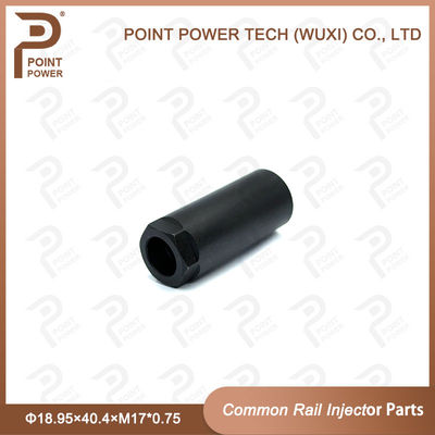Noz de injecção de aço de alta velocidade, tampa de porca, tamanho Φ18.95×40.4×M17*0.75